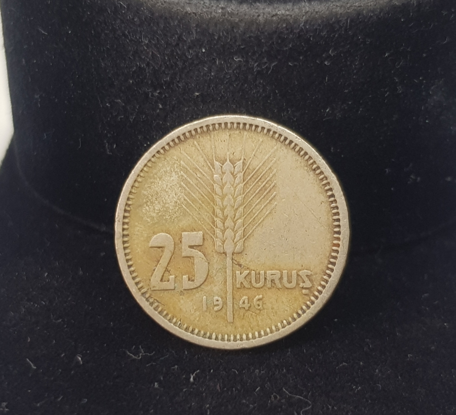 1946 YILI 25 KURUŞ