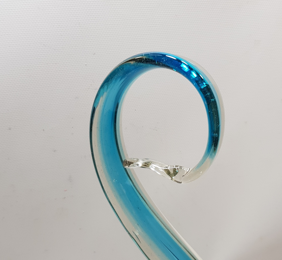 KUĞU FORMUNDA YAPILMIŞ ANTİKA MURANO BÜYÜK BOY LOKUMLUK