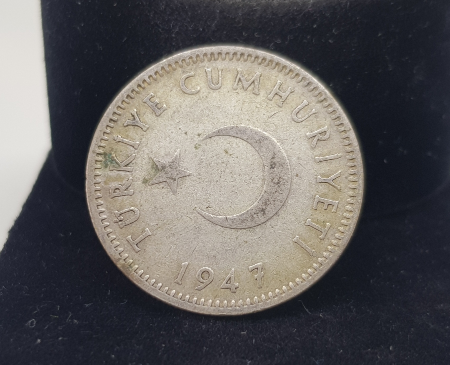 1947 YILI GÜMÜŞ 1 LİRA