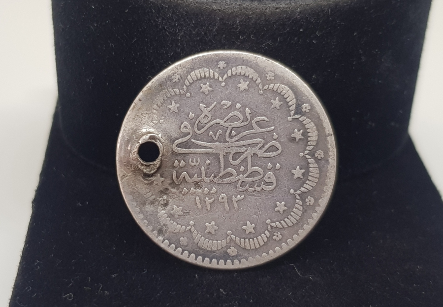 ABDÜLHAMİT HAN DÖNEMİ GÜMÜŞ 4. CÜLUS ÇOK NADİR GÜMÜŞ 5 KURUŞ