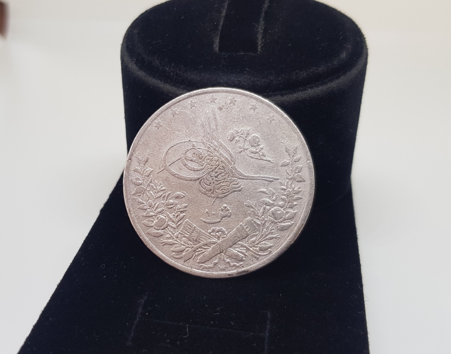 ABDÜLHAMİT DÖNEMİ MISIR BASKI NADİR GÜMÜŞ 10 KURUŞ