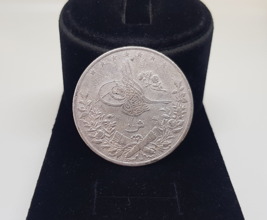 ABDÜLHAMİT DÖNEMİ MISIR BASKI NADİR GÜMÜŞ 10 KURUŞ