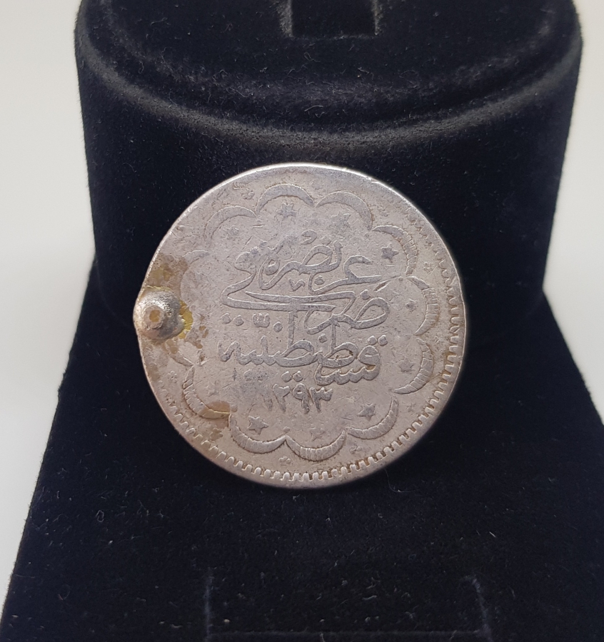 ABDÜLHAMİT HAN DÖNEMİ GÜMÜŞ 3. CÜLUS ÇOK NADİR GÜMÜŞ 10 KURUŞ