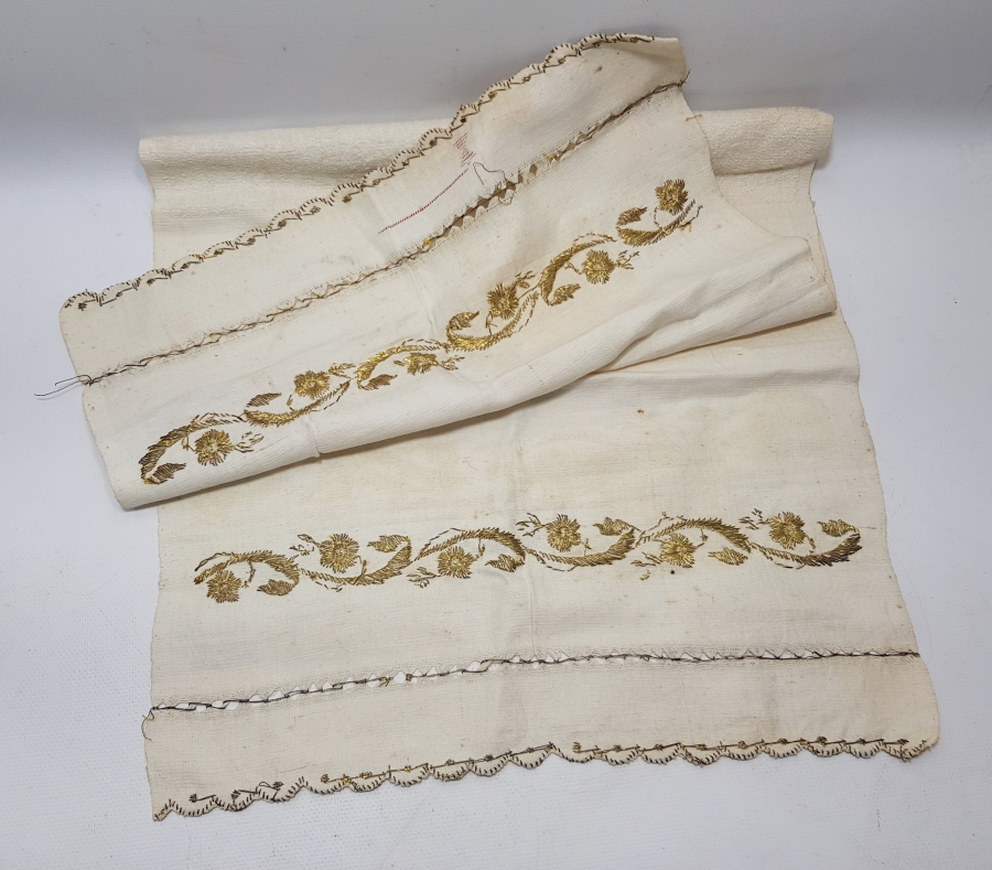 KÜTAHYA'NIN SARAY İÇİN YAPTIĞI NAKKAŞHANE İMZALI NADİR YAĞLIK