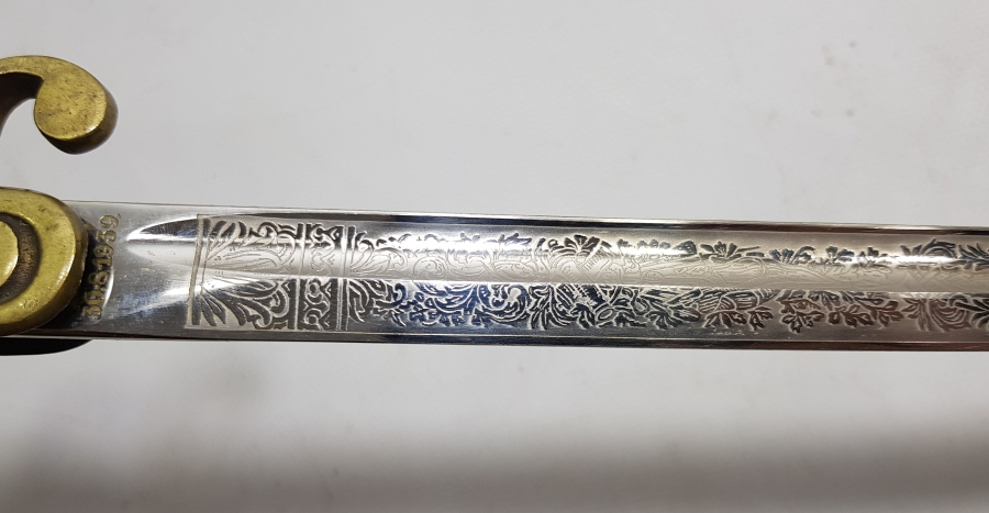 1939 YILI YÜKSEK KONDİSYONDA SUBAY KILICI