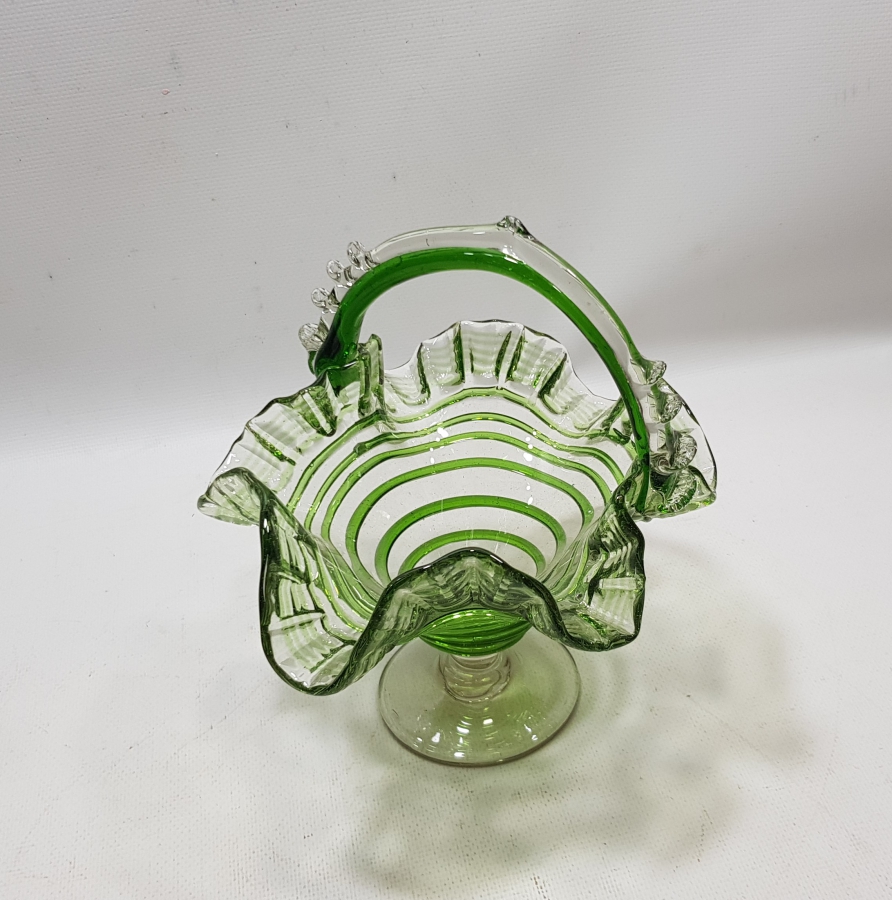 ANTİKA KOPARMA İŞÇİLİKLİ CAM BAYRAM ŞEKERLİĞİ