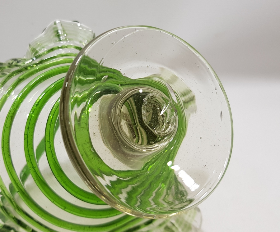 ANTİKA KOPARMA İŞÇİLİKLİ CAM BAYRAM ŞEKERLİĞİ