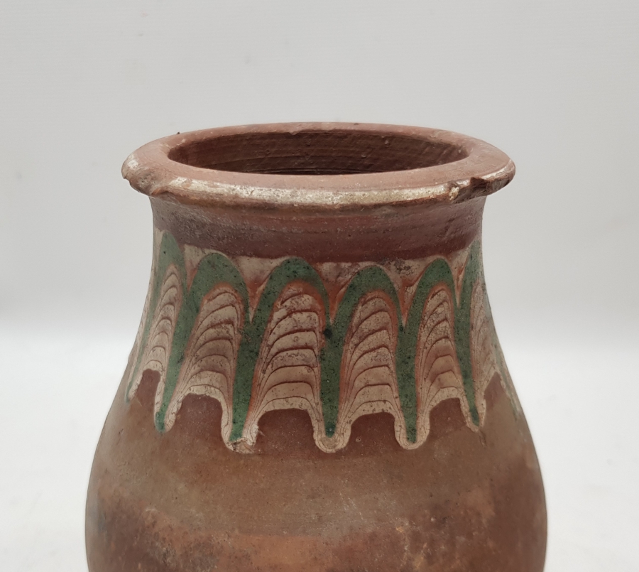 OSMANLI DÖNEMİ KINIK İŞİ SIRLI BAL KÜBÜ