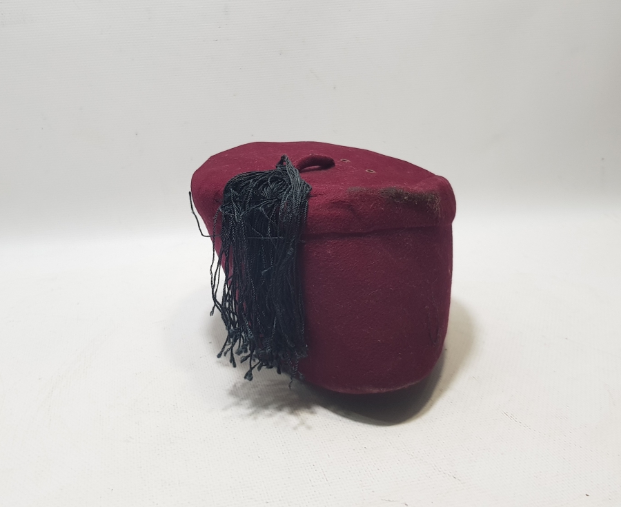 1930LARDAN ŞAPKA DEVRİMİNE RAĞMEN YAPILMIŞ ÇOK NADİR FES