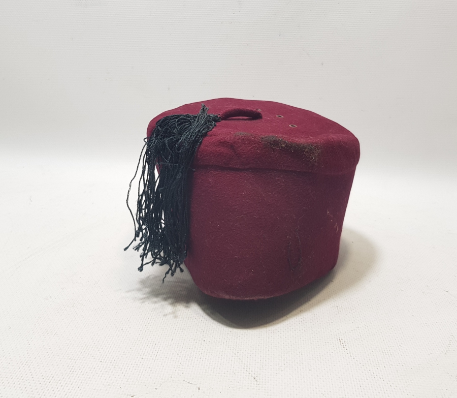 1930LARDAN ŞAPKA DEVRİMİNE RAĞMEN YAPILMIŞ ÇOK NADİR FES