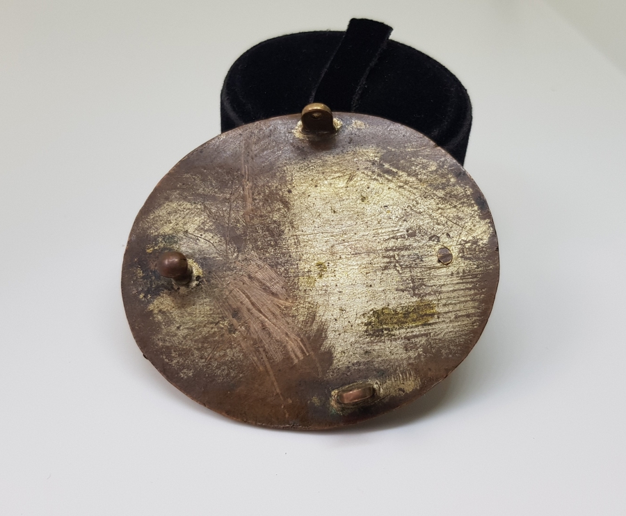 ÜZERİNDE OSMANLI DEVLET ARMASI BULUNAN OSMANLI DÖNEMİ GÜMÜŞ KEMER TOKASI