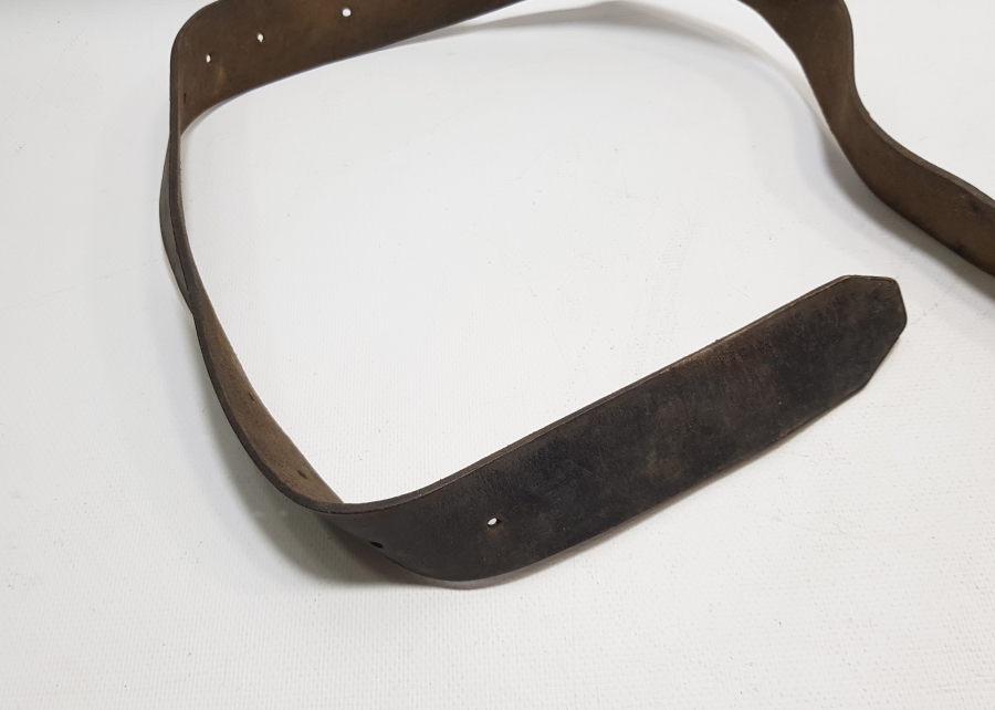 ÜZERİ OSMANLICA YAZILI OSMANLI DÖNEMİ SUBAY KEMERİ