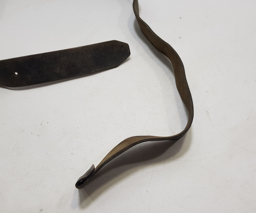 ÜZERİ OSMANLICA YAZILI OSMANLI DÖNEMİ SUBAY KEMERİ