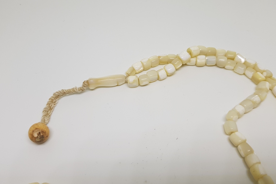 OSMANLI DÖNEMİ KEMANE TORNA İŞİ SEDEF NAMAZ TESPİHİ