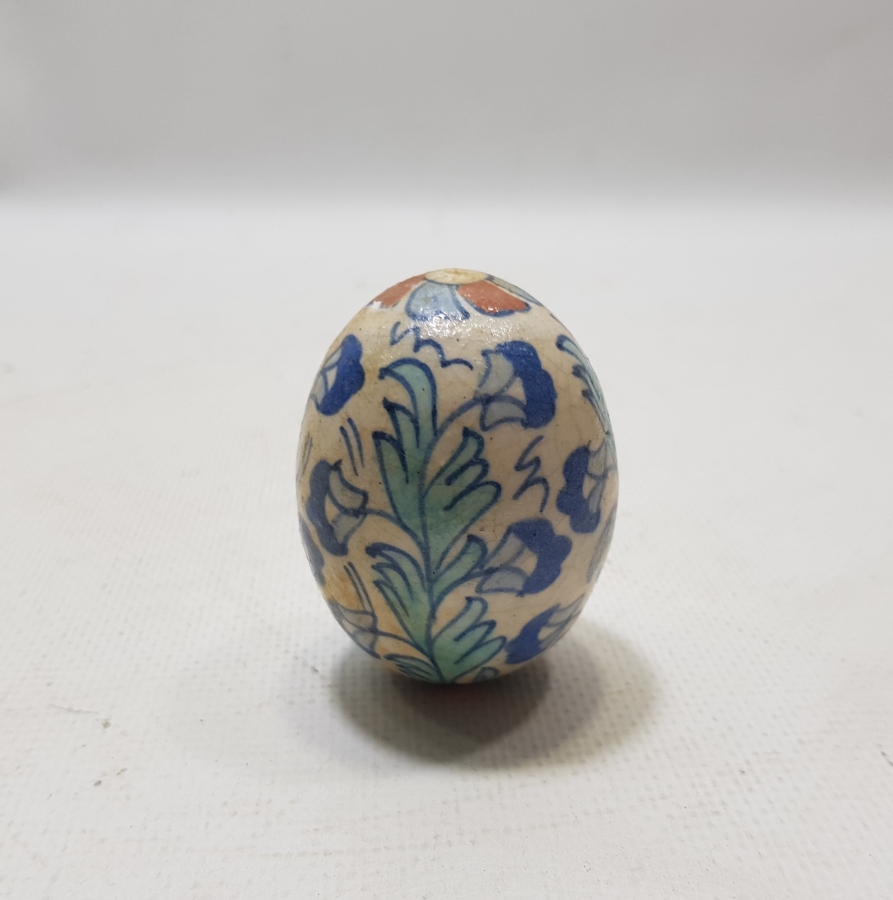 OSMANLI DÖNEMİ EL BOYAMA KÜTAHYA İŞİ ASKI TOPU