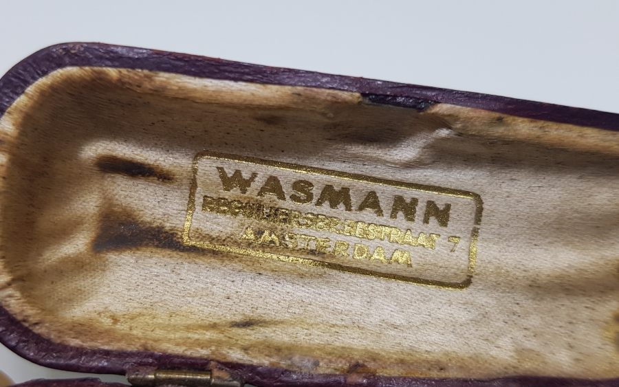 ORİJİNAL KUTUSUNDA ANTİKA ATEŞ KEHRİBARI AĞIZLIK