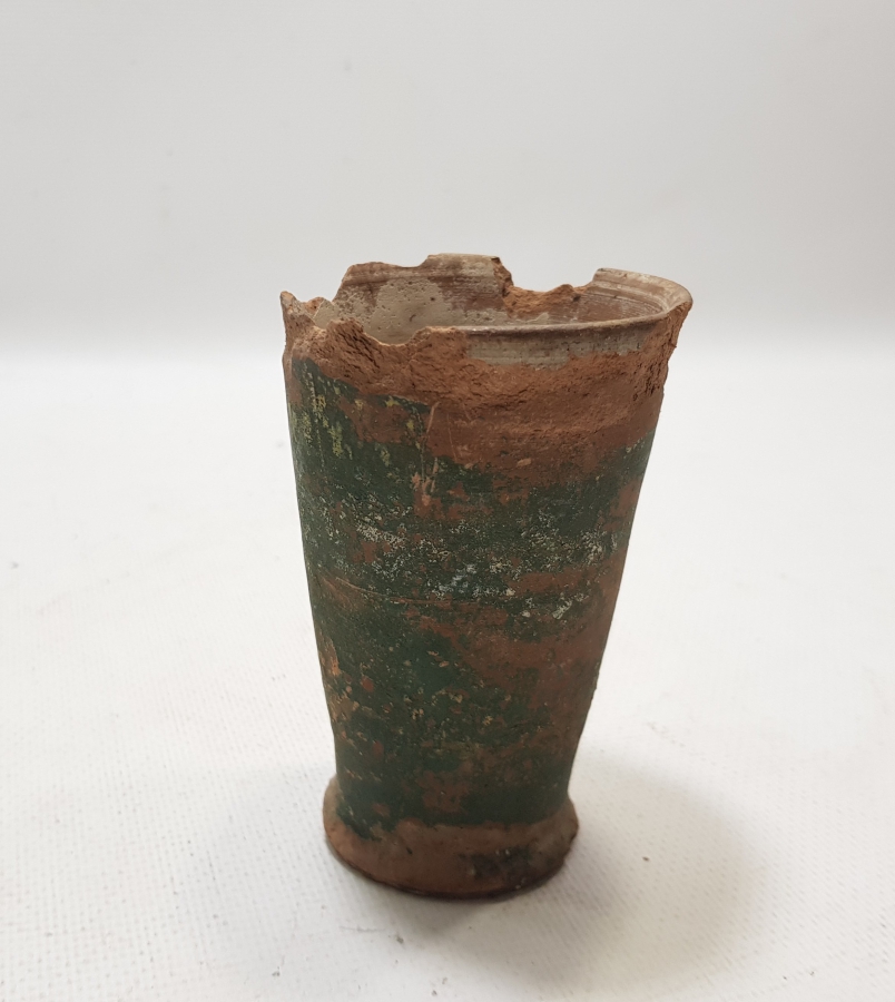 1800 BAŞLARI ÇANAKKALE İŞİ OSMANLI DÖNEMİ TOPRAK BARDAK