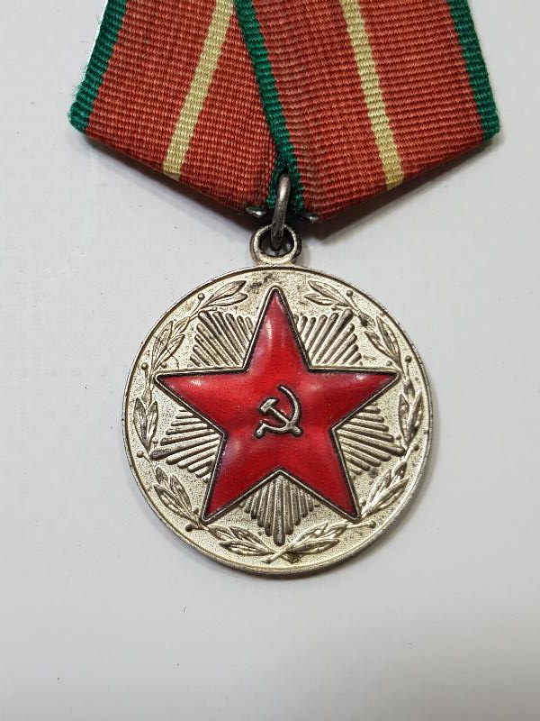 2. DÜNYA SAVAŞI SOVYET RUSYA 1. DERECE NADİR KUSURSUZ HİZMET MADALYASI