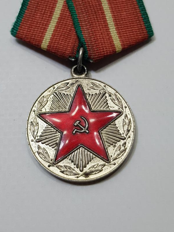 2. DÜNYA SAVAŞI SOVYET RUSYA 1. DERECE NADİR KUSURSUZ HİZMET MADALYASI