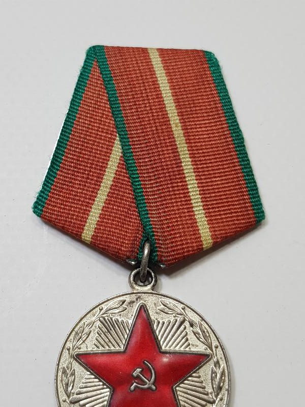 2. DÜNYA SAVAŞI SOVYET RUSYA 1. DERECE NADİR KUSURSUZ HİZMET MADALYASI
