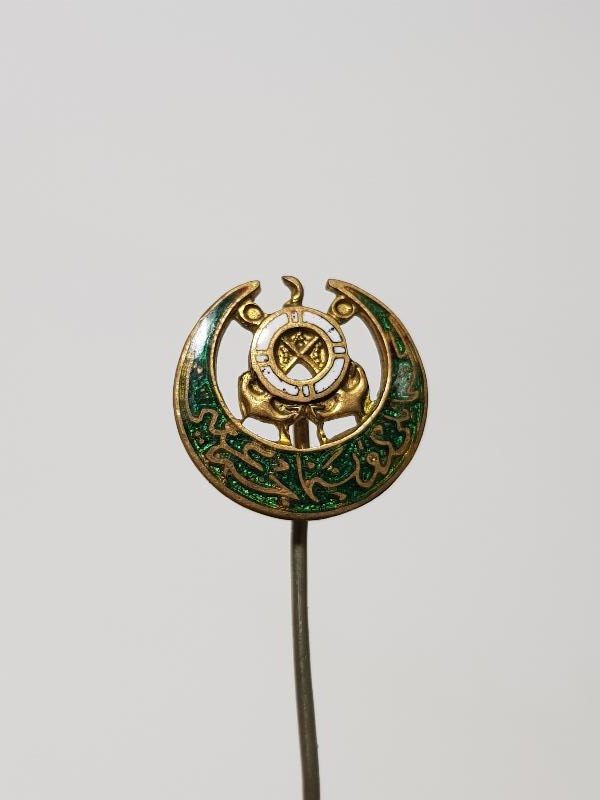 1. DÜNYA SAVAŞI DÖNEMİ OSMANLI DONANMA CEMİYETİ ROZETİ