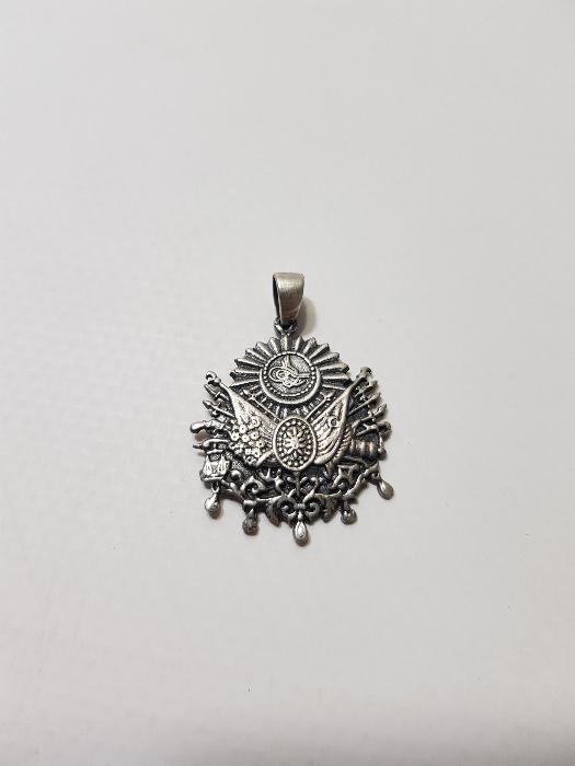 OSMANLI DEVLET ARMASI GÜMÜŞ KOLYE UCU