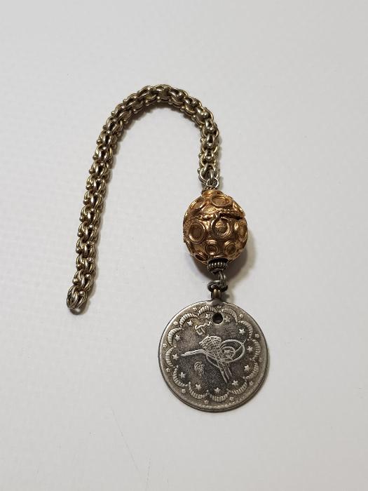 OSMANLI 5 KURUŞLU GÜMÜŞ TESPİH SALLAMASI