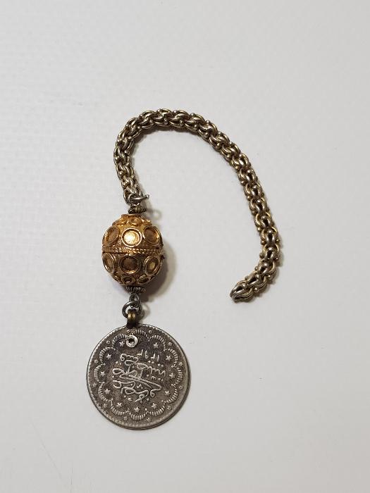 OSMANLI 5 KURUŞLU GÜMÜŞ TESPİH SALLAMASI