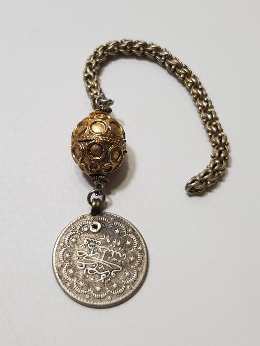 OSMANLI 5 KURUŞLU GÜMÜŞ TESPİH SALLAMASI