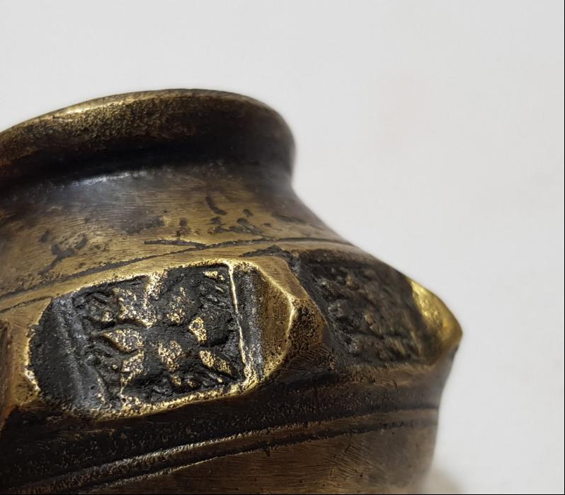 OSMANLI DÖNEMİ BRONZ HOKKA