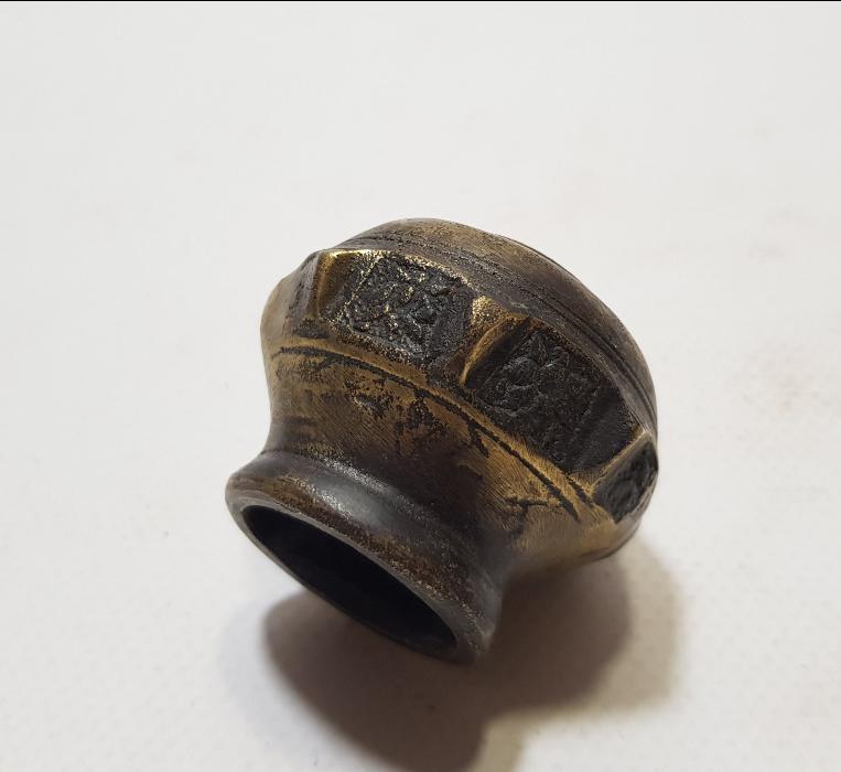 OSMANLI DÖNEMİ BRONZ HOKKA