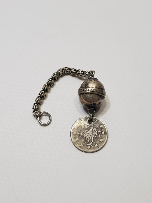 OSMANLI 2 KURUŞLU GÜMÜŞ TESPİH SALLAMASI