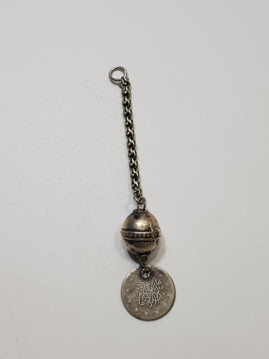 OSMANLI 2 KURUŞLU GÜMÜŞ TESPİH SALLAMASI