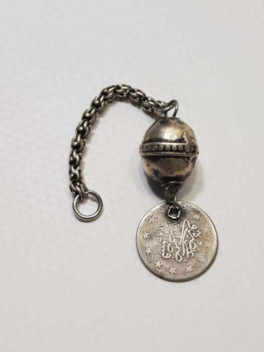 OSMANLI 2 KURUŞLU GÜMÜŞ TESPİH SALLAMASI