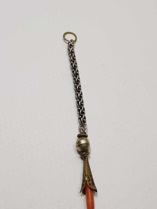 OSMANLI 1 KURUŞLU GÜMÜŞ TESPİH SALLAMASI