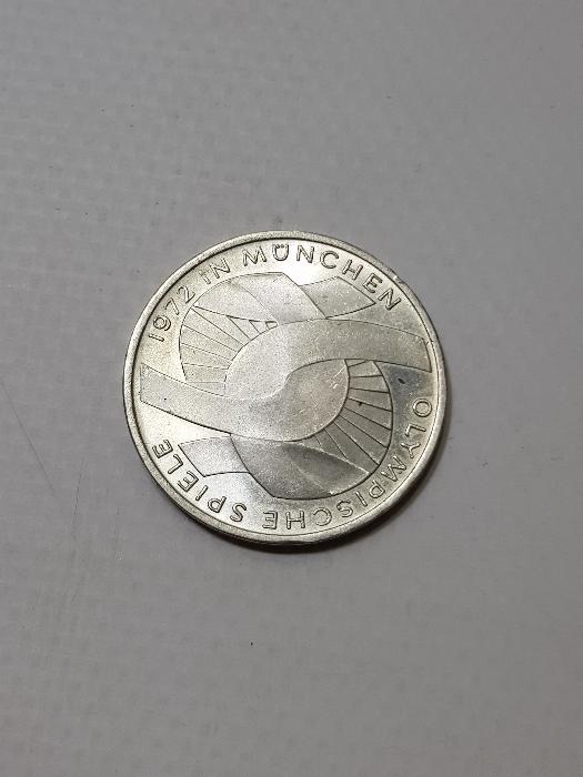 1972 MÜNİH OLİMPİYATLARI HATIRA PARA GÜMÜŞ 10 MARK