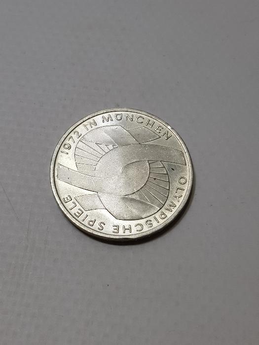 1972 MÜNİH OLİMPİYATLARI HATIRA PARA GÜMÜŞ 10 MARK