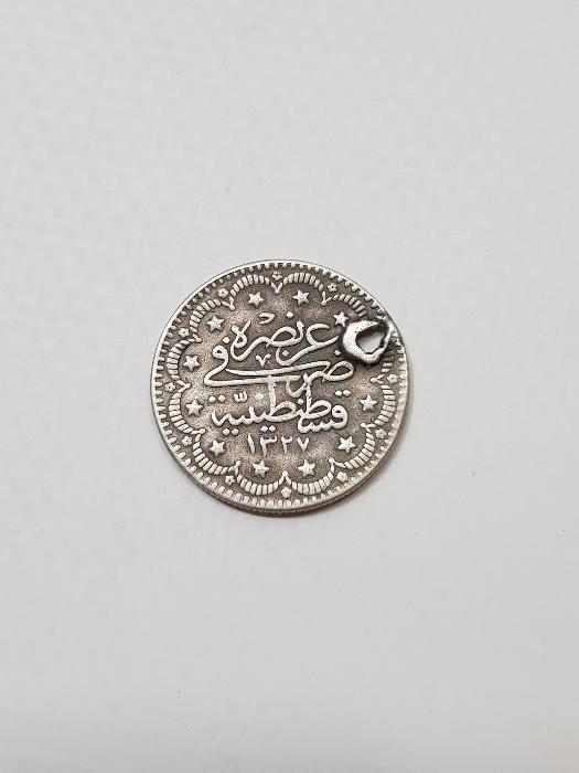 SULTAN MEHMED REŞAD HAN DÖNEMİ GÜMÜŞ 5 KURUŞ MECİDİYE PARA