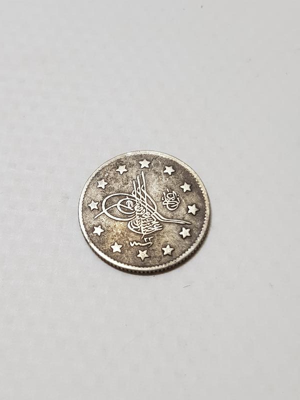 SULTAN ABDÜLHAMİT DÖNEMİ GÜMÜŞ 2 KURUŞ