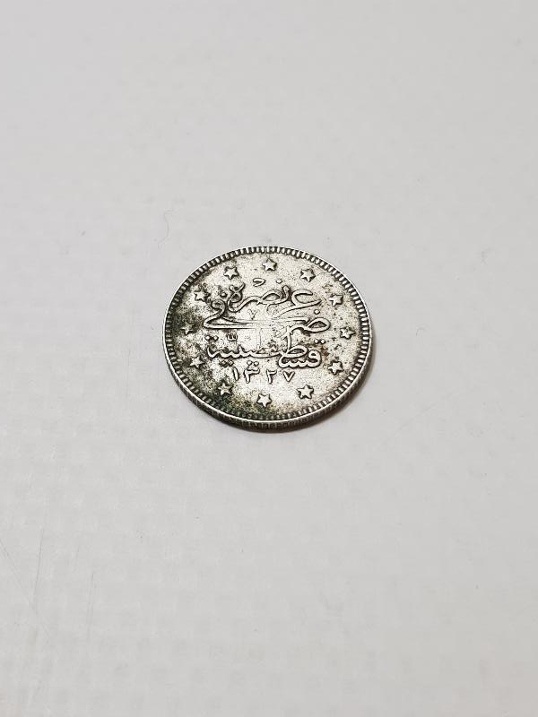 SULTAN MEHMED REŞAT DÖNEMİ GÜMÜŞ 2 KURUŞ