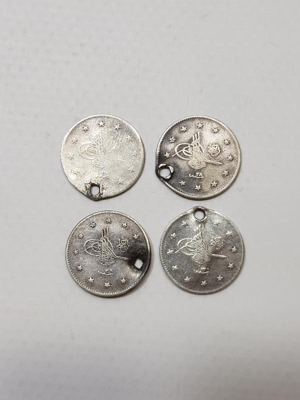 SULTAN ABDÜLHAMİT DÖNEMİ GÜMÜŞ 2 KURUŞ LOTU