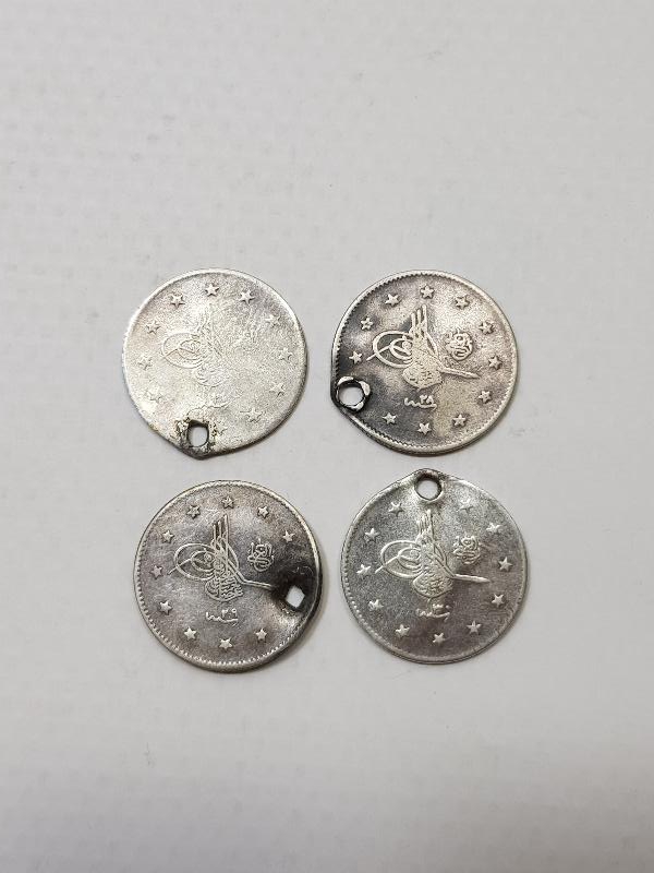 SULTAN ABDÜLHAMİT DÖNEMİ GÜMÜŞ 2 KURUŞ LOTU