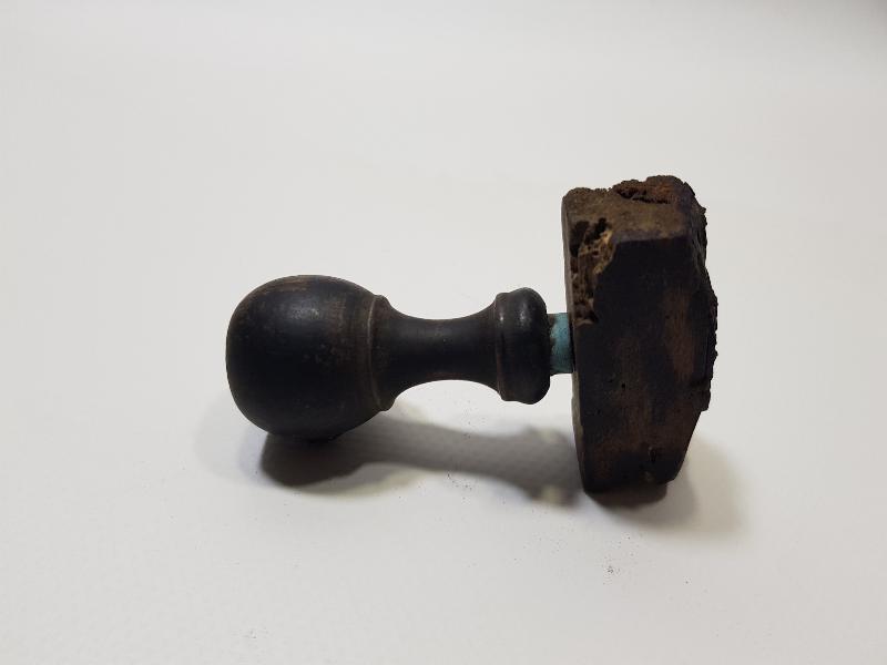 OSMANLICA YAZILI BALIKESİR TİCARET VE ZAHİRE BORSASI MÜHRÜ