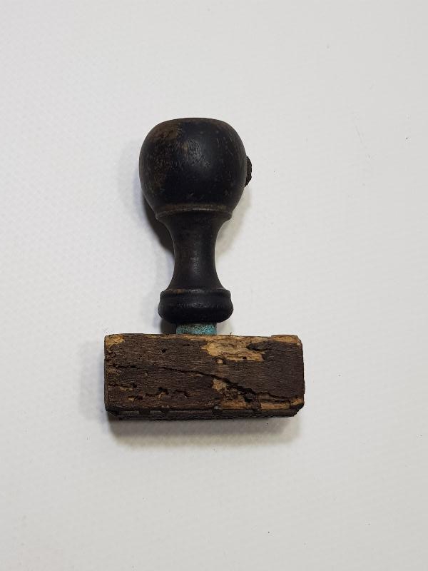 OSMANLICA YAZILI BALIKESİR TİCARET VE ZAHİRE BORSASI MÜHRÜ