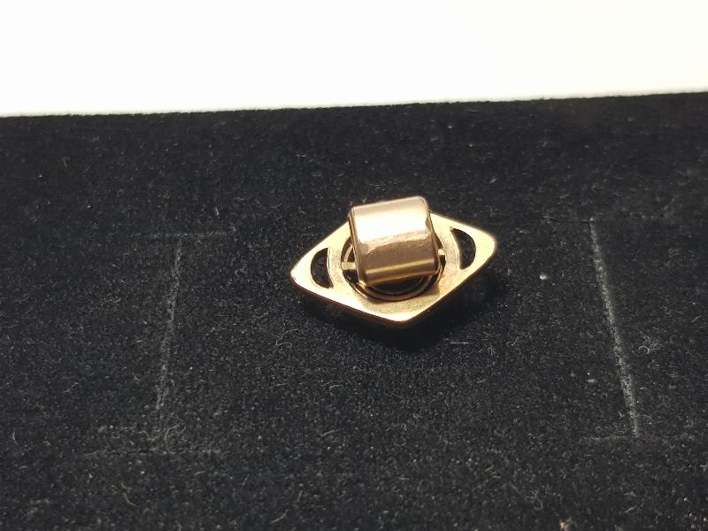 OSMANLI DÖNEMİ YAKUT TAŞLI ALTIN KAPLAMA SAAT KÖSTEĞİ SÜRGÜSÜ