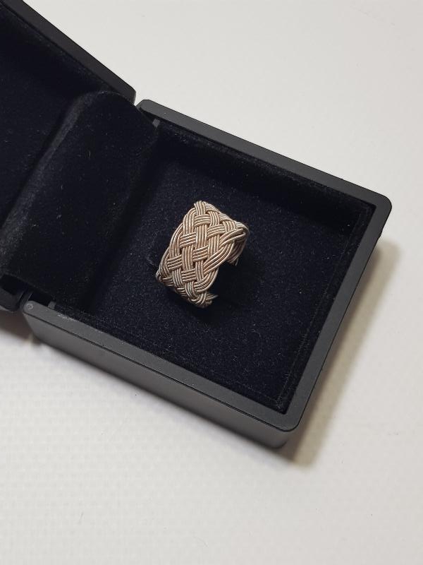 TRABZON İŞİ GÜMÜŞ KAZAZ YÜZÜK