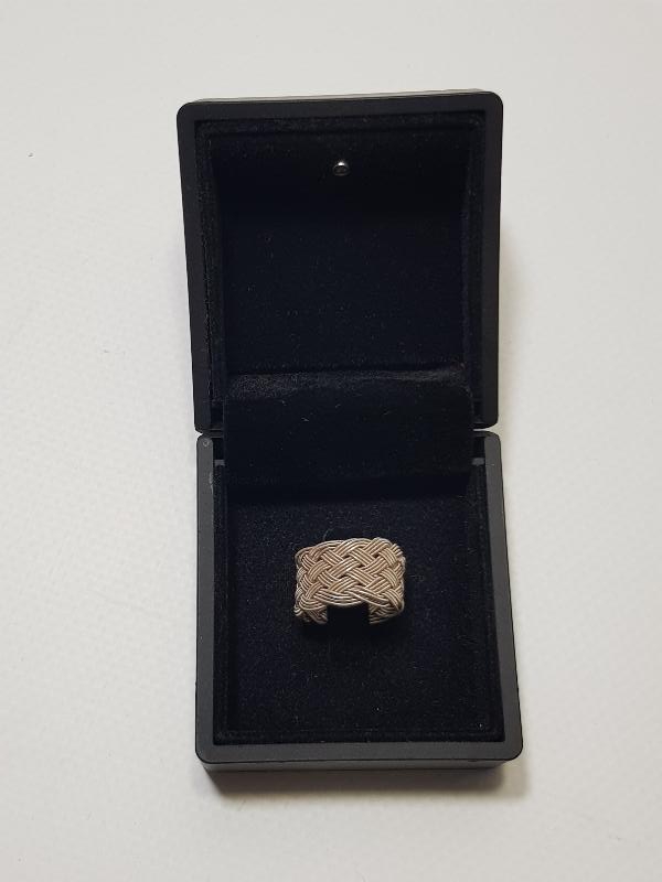 TRABZON İŞİ GÜMÜŞ KAZAZ YÜZÜK