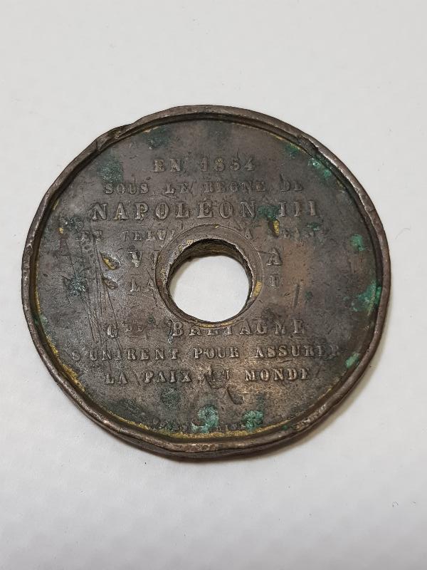 1854 DÜVELİ SELASE MADALYASI