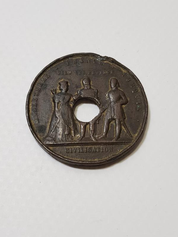 1854 DÜVELİ SELASE MADALYASI