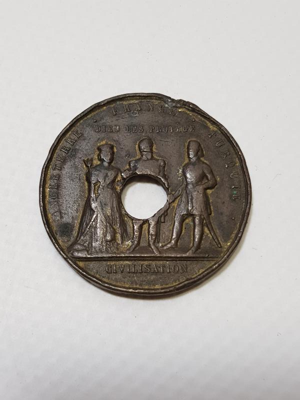 1854 DÜVELİ SELASE MADALYASI